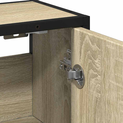 vidaXL Armoire de toilette à miroir chêne Sonoma 65 x 20 x 60 cm en bois d'ingénierie