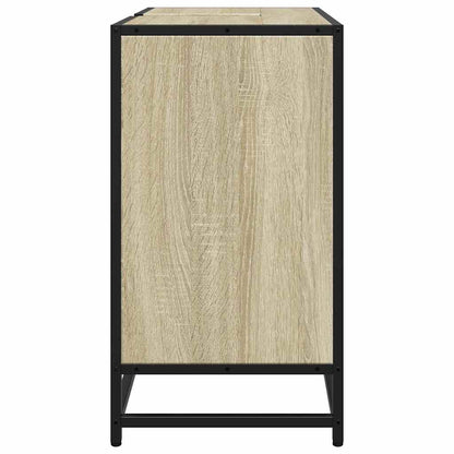 vidaXL Badezimmer-Waschbeckenschrank Sonoma-Eiche 65 x 33 x 60 cm Holzwerkstoff