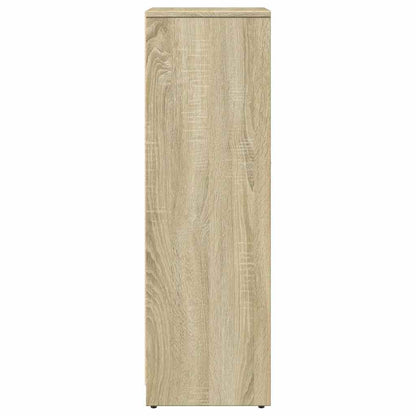 vidaXL Meuble de salle de bain chêne Sonoma 30x30x95 cm Bois d'ingénierie