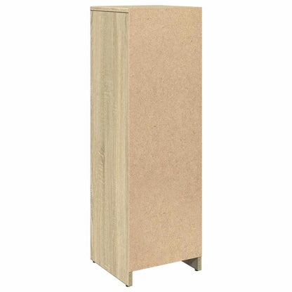 vidaXL Meuble de salle de bain chêne Sonoma 30x30x95 cm Bois d'ingénierie