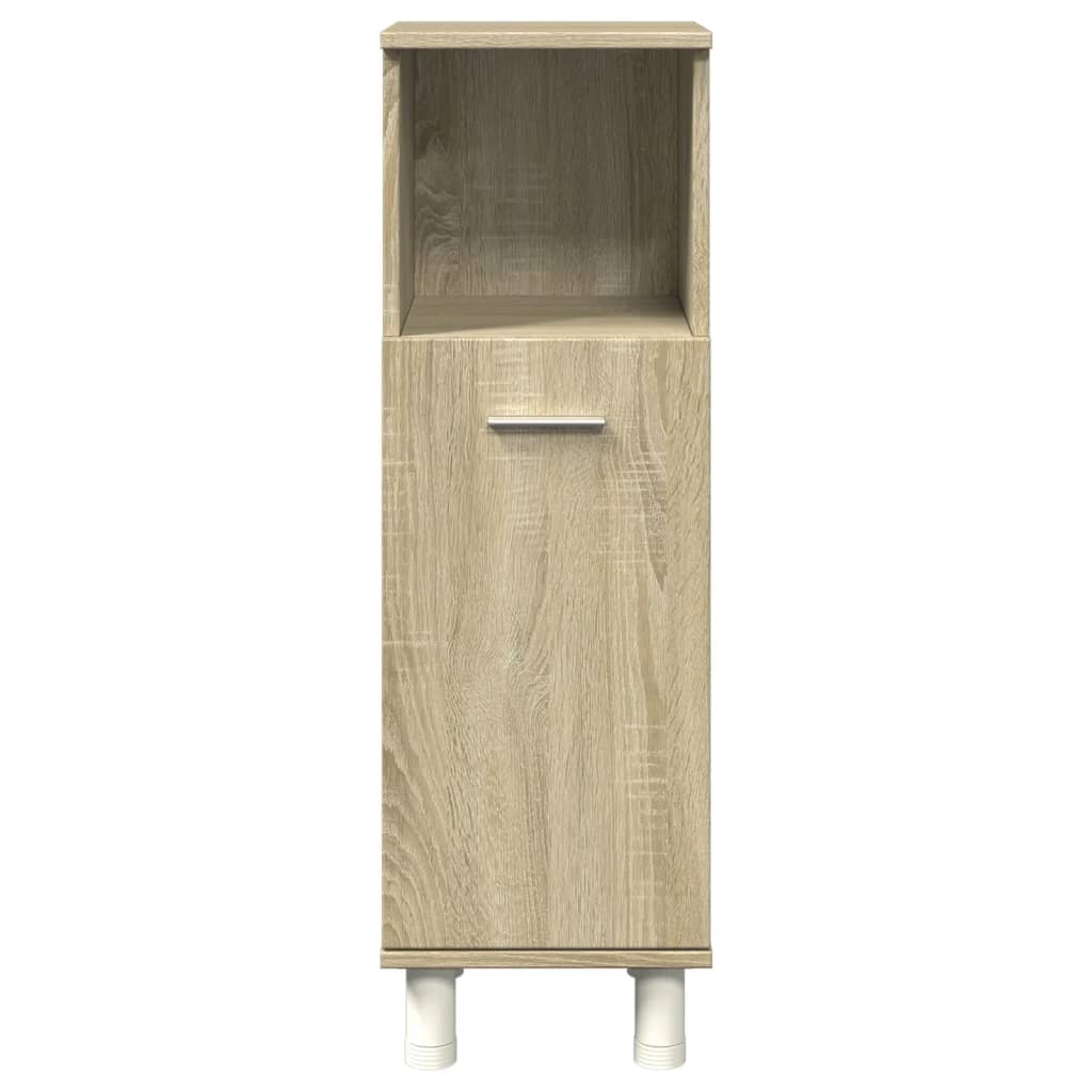 vidaXL Meuble de salle de bain chêne Sonoma 30,5x30x95 cm Bois d'ingénierie