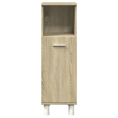 vidaXL Meuble de salle de bain chêne Sonoma 30,5x30x95 cm Bois d'ingénierie