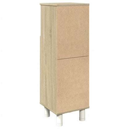 vidaXL Meuble de salle de bain chêne Sonoma 30,5x30x95 cm Bois d'ingénierie