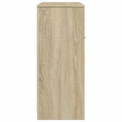vidaXL Meuble de salle de bain chêne Sonoma 60x33x80 cm en bois d'ingénierie