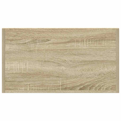 vidaXL Meuble de salle de bain chêne Sonoma 60x33x80 cm en bois d'ingénierie