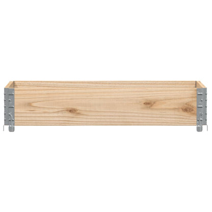 vidaXL Pflanzkasten 100x50 cm Massivholz Kiefer