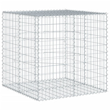 vidaXL Gabion avec couvercle 100x100x100 cm Fer galvanisé