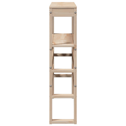 vidaXL Kopfteil mit Ablagen 75 cm Massivholz Kiefer
