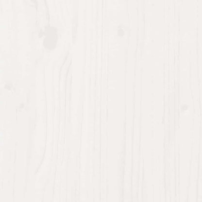 Bettschubladen 2 Stk. Weiß 90x55x17 cm Massivholz Kiefer