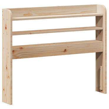 vidaXL Kopfteil mit Ablagen 100 cm Massivholz Kiefer