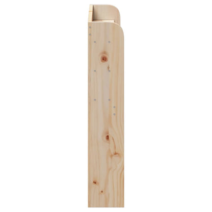 vidaXL Kopfteil mit Ablagen 75 cm Massivholz Kiefer
