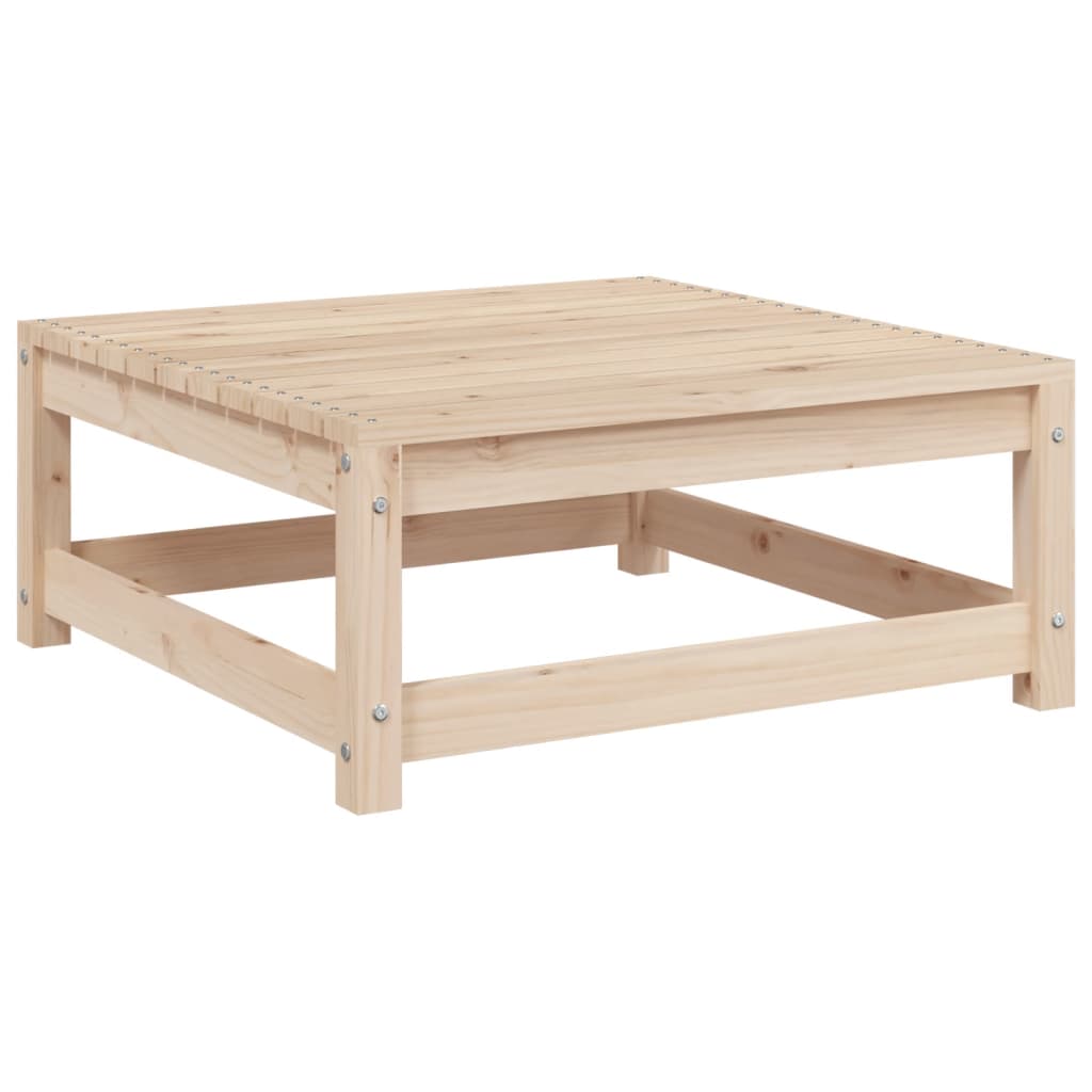 vidaXL 4-tlg. Garten-Sofagarnitur Massivholz Kiefer