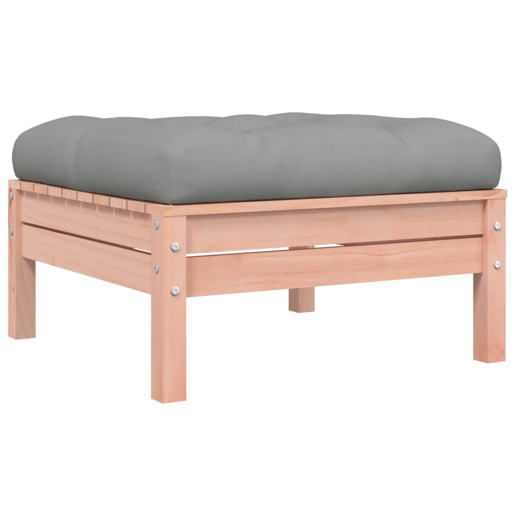 vidaXL Ensemble de canapés de jardin 4 pcs avec coussins Bois de douglas massif