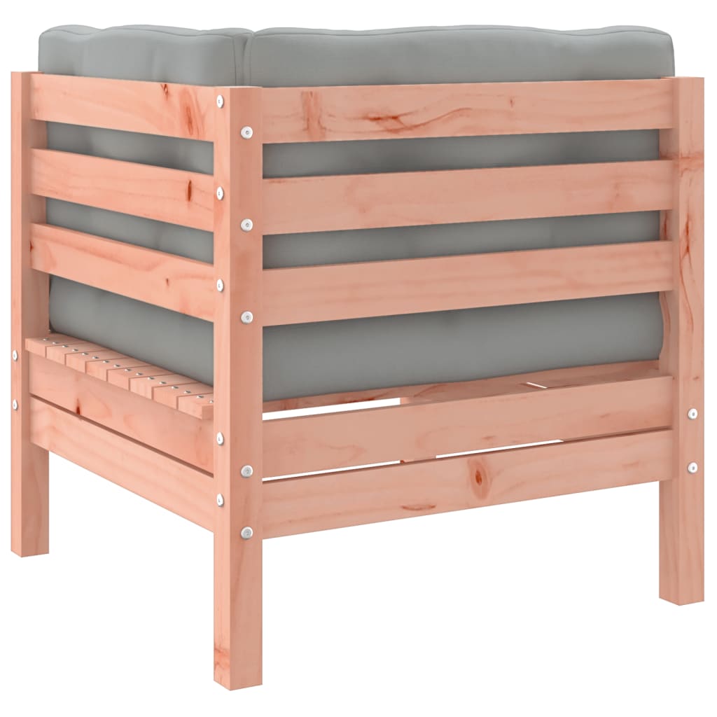 vidaXL Ensemble de canapés de jardin 4 pcs avec coussins Bois de douglas massif