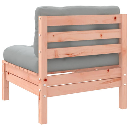vidaXL Ensemble de canapés de jardin 4 pcs avec coussins Bois de douglas massif