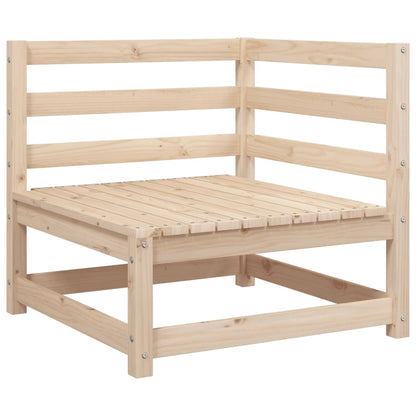 vidaXL 4-tlg. Garten-Sofagarnitur Massivholz Kiefer