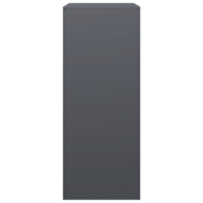 Brennholzregal Anthrazit 60x40x100 cm Stahl