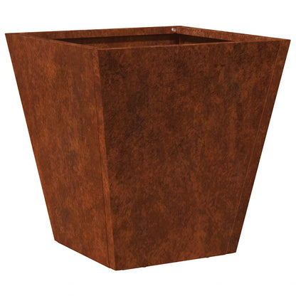 vidaXL Pflanzkübel 2 Stk. 30x30x30 cm Wetterfester Stahl