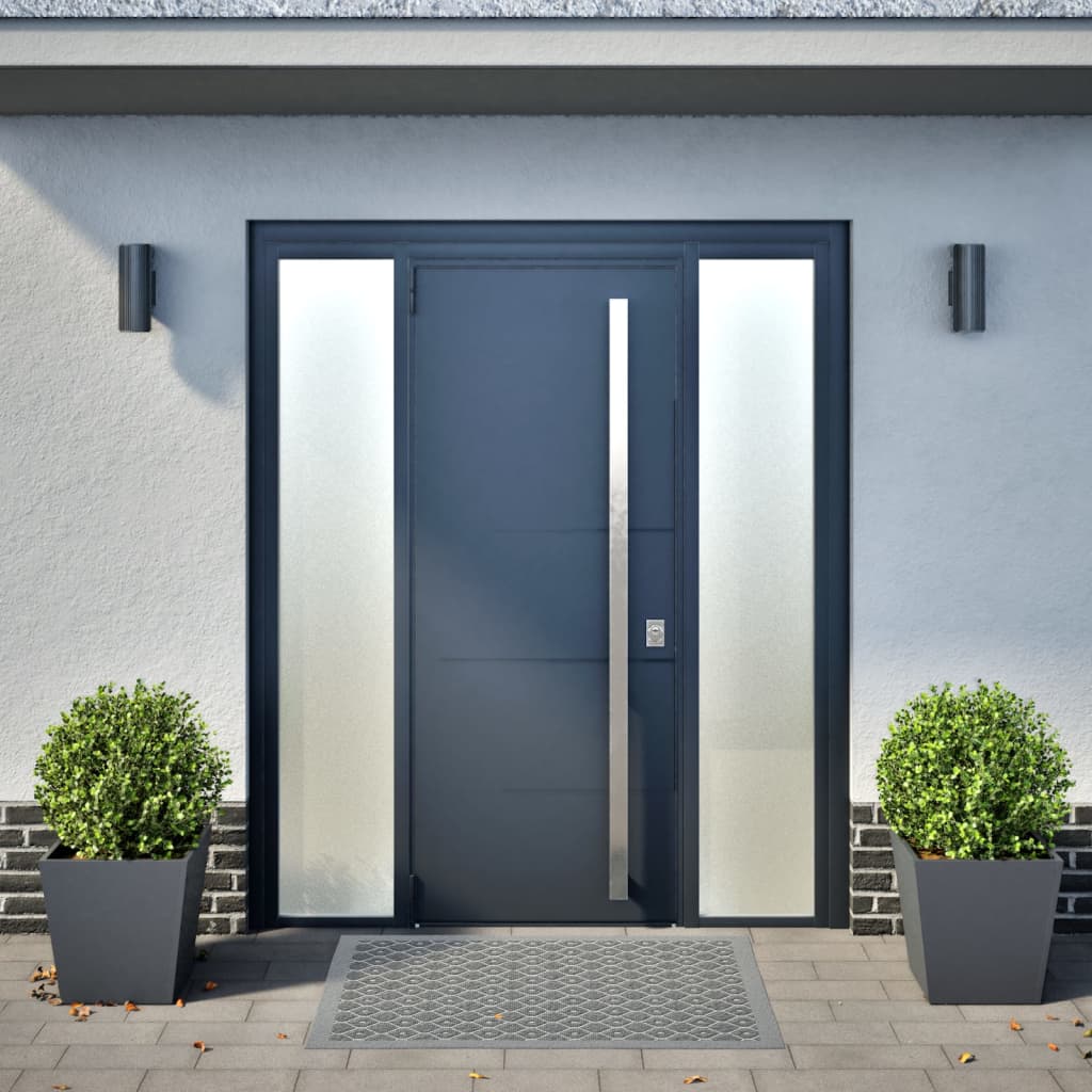 vidaXL Jardinières 2 pcs Anthracite 40x40x40 Acier