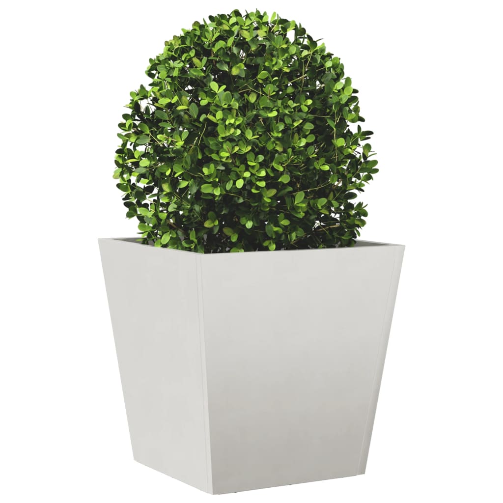 vidaXL Jardinière 40x40x40 cm Acier inoxydable