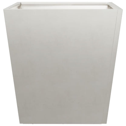 vidaXL Jardinière 40x40x40 cm Acier inoxydable