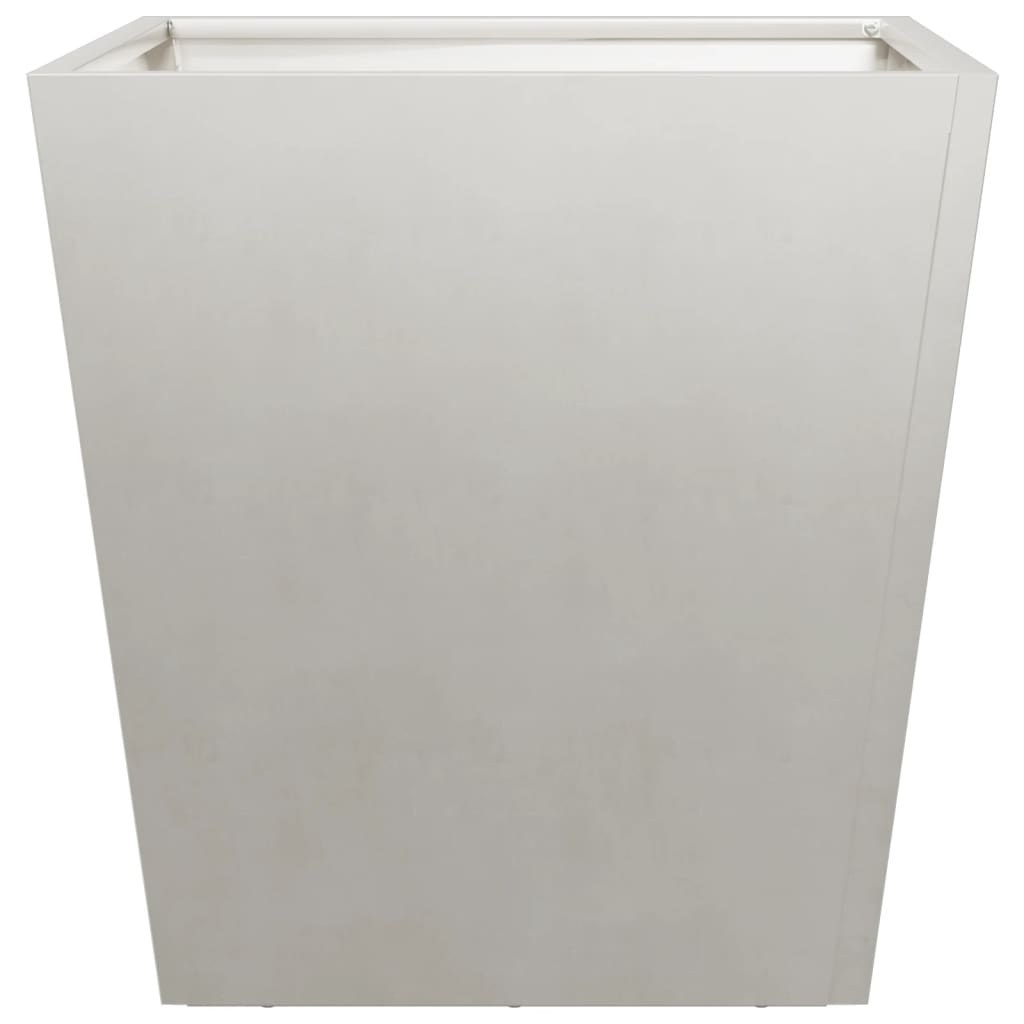vidaXL Jardinière 40x40x40 cm Acier inoxydable