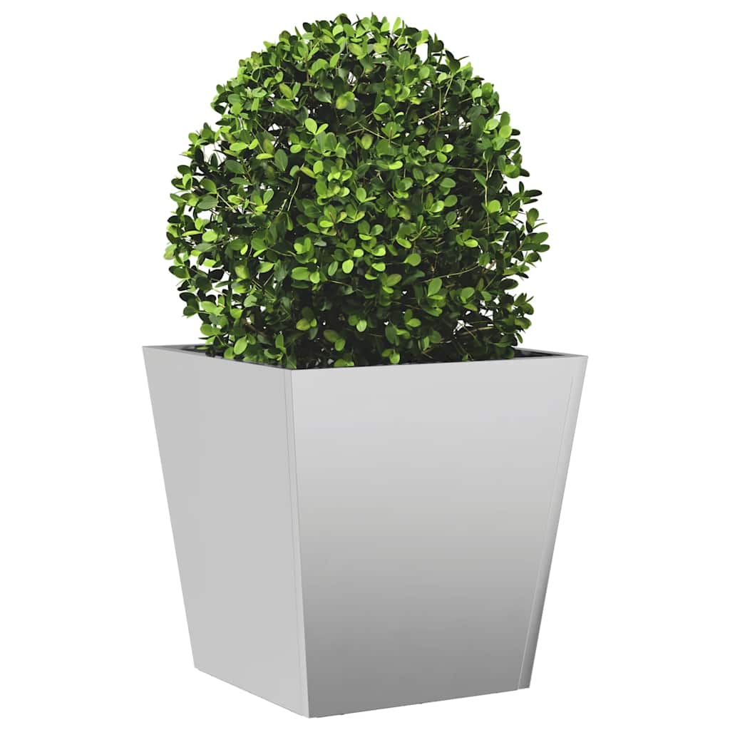 Pflanzkübel 40x40x40 cm Verzinkter Stahl