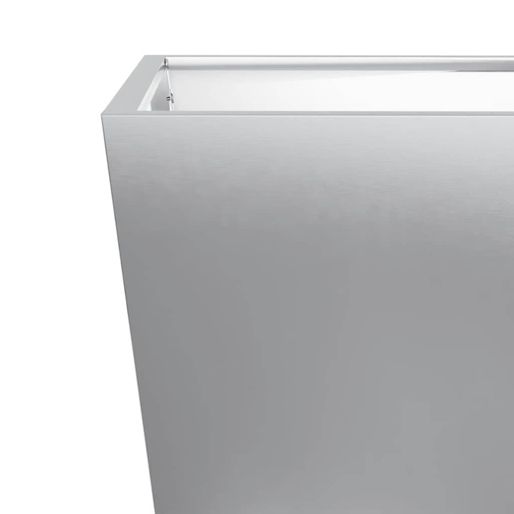 Pflanzkübel 40x40x40 cm Verzinkter Stahl