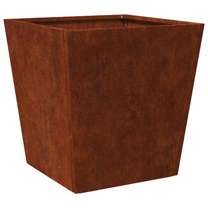 vidaXL Pflanzkübel 2 Stk. 40x40x40 cm Wetterfester Stahl