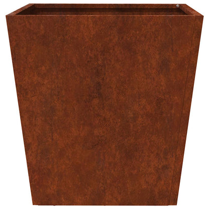 vidaXL Pflanzkübel 2 Stk. 40x40x40 cm Wetterfester Stahl