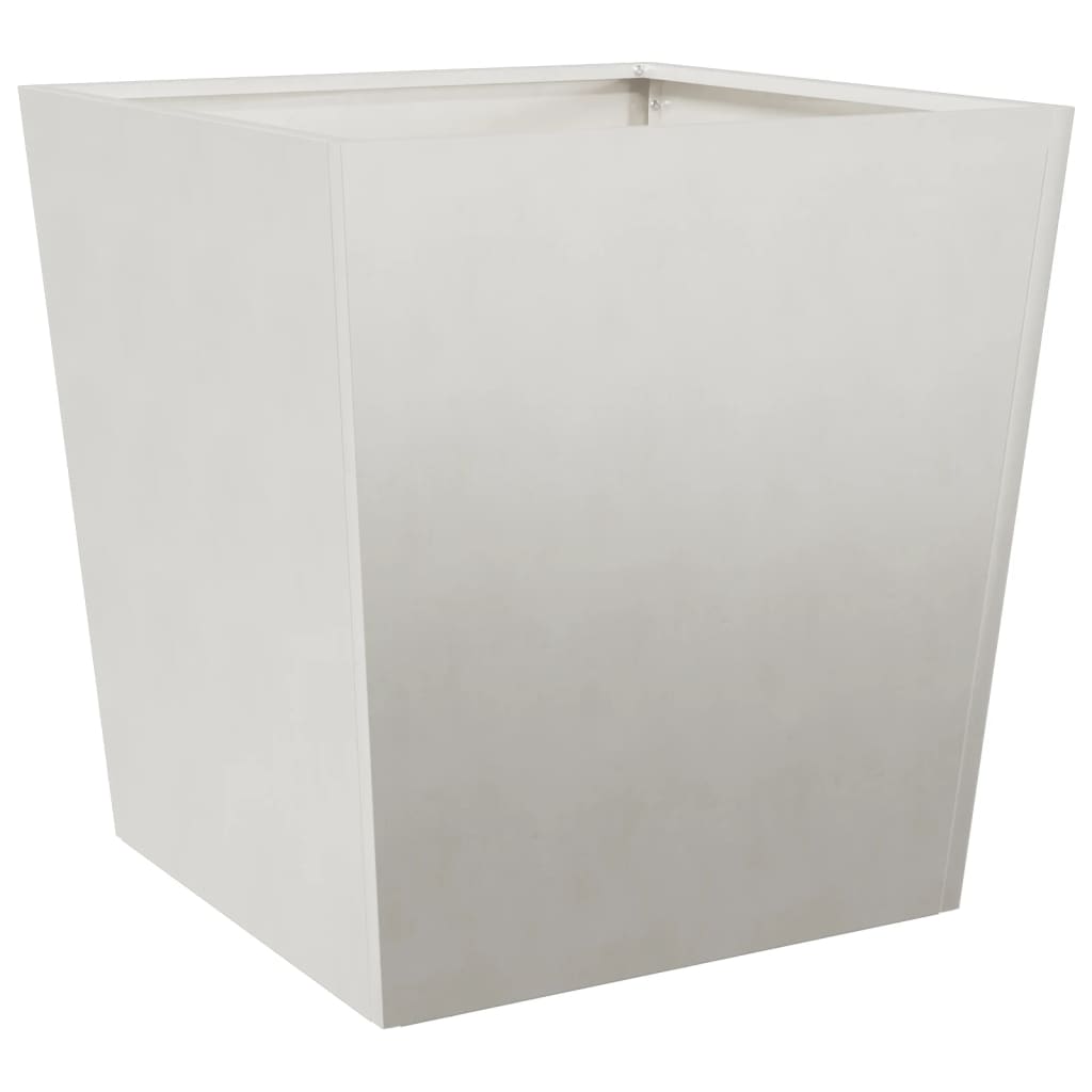 vidaXL Jardinière 50x50x50 cm Acier inoxydable