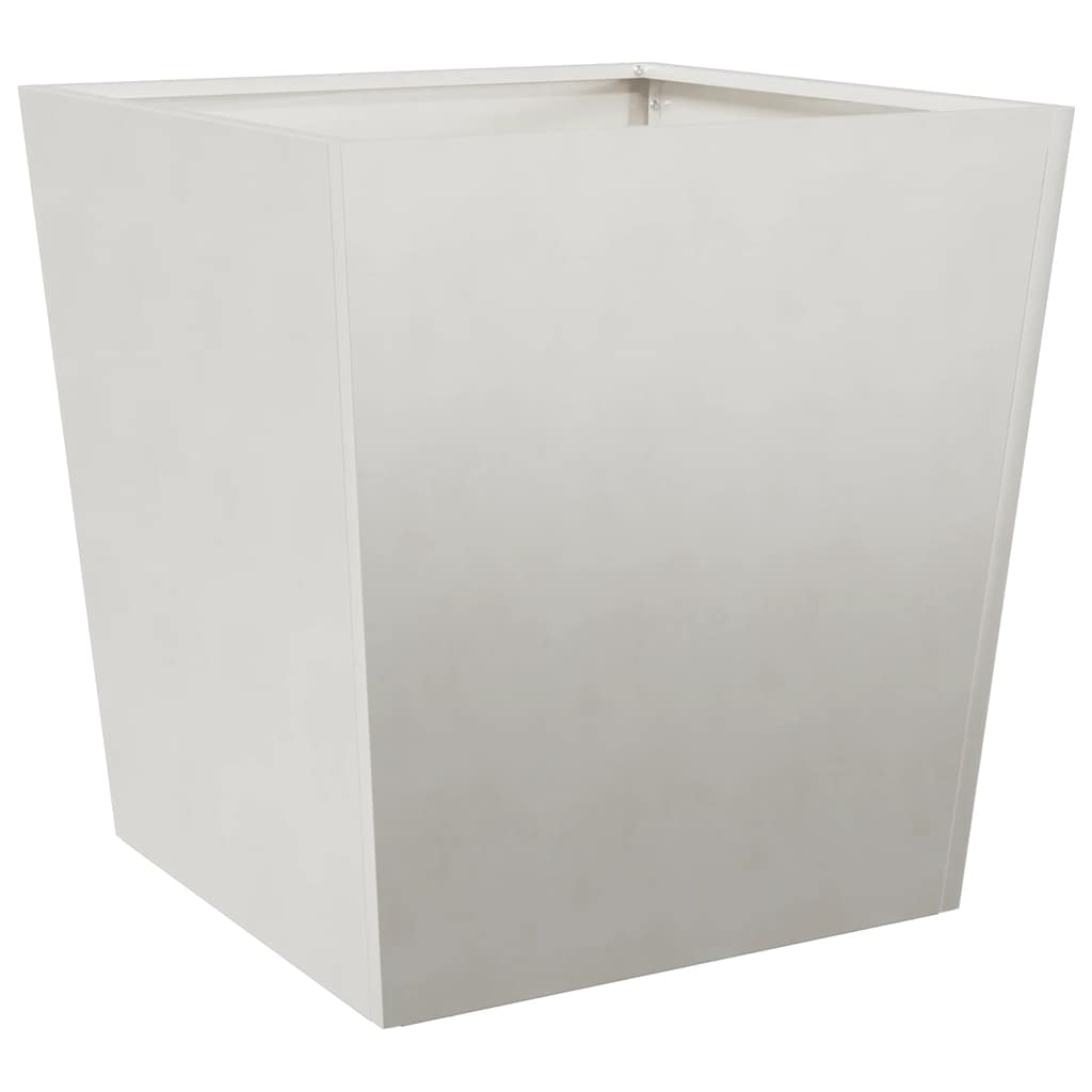 vidaXL Pflanzkübel 2 Stk. 50x50x50 cm Edelstahl