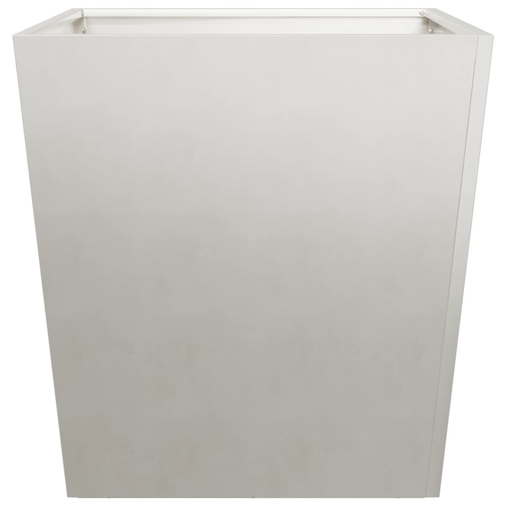 vidaXL Pflanzkübel 2 Stk. 50x50x50 cm Edelstahl