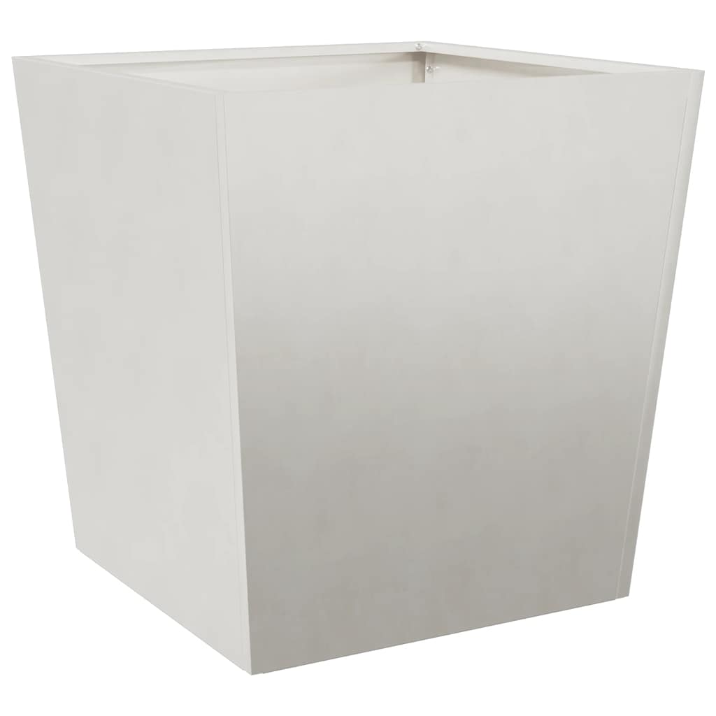 vidaXL Pflanzkübel 2 Stk. 50x50x50 cm Edelstahl