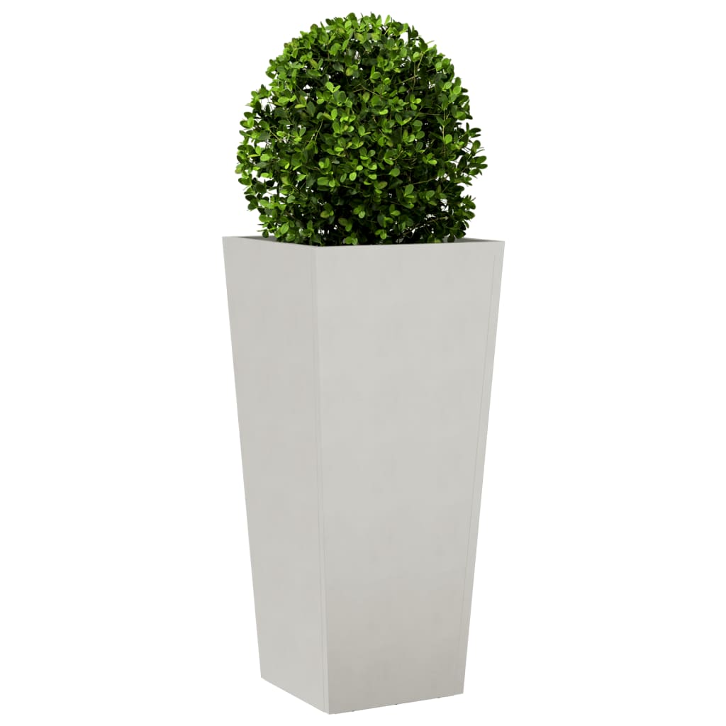 vidaXL Pflanzkübel 2 Stk. 35x35x75 cm Edelstahl
