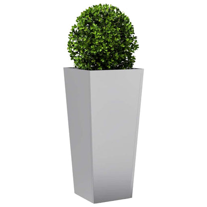 vidaXL Pflanzkübel 2 Stk. 35x35x75 cm Verzinkter Stahl