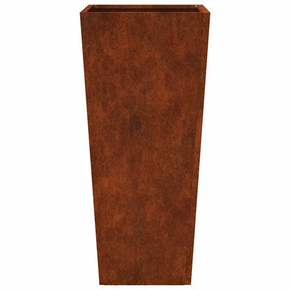 vidaXL Pflanzkübel 35x35x75 cm Wetterfester Stahl