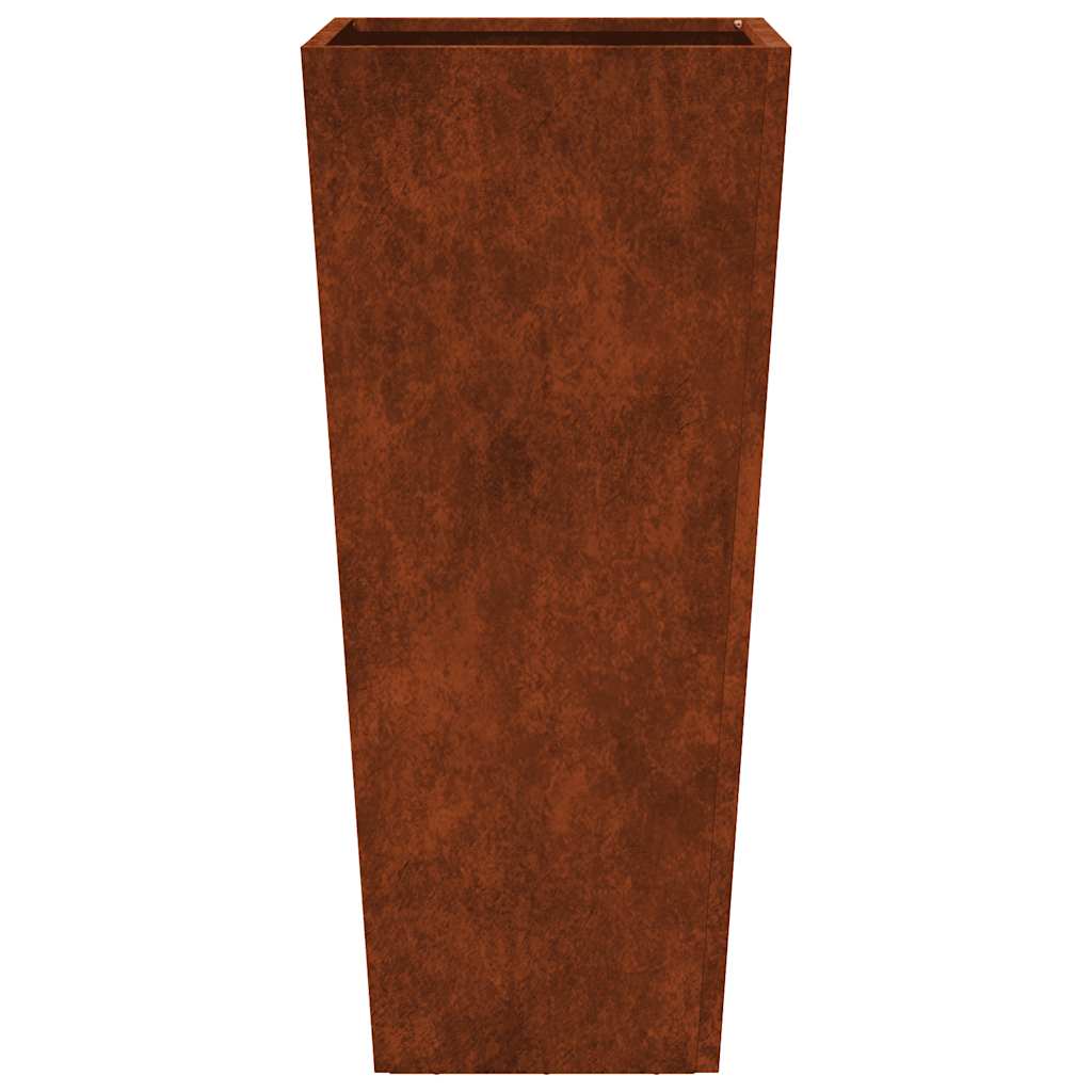 vidaXL Pflanzkübel 2 Stk. 35x35x75 cm Wetterfester Stahl