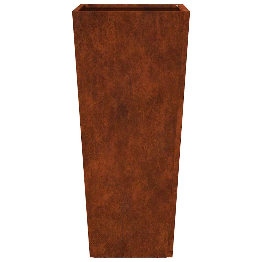 vidaXL Pflanzkübel 2 Stk. 35x35x75 cm Wetterfester Stahl