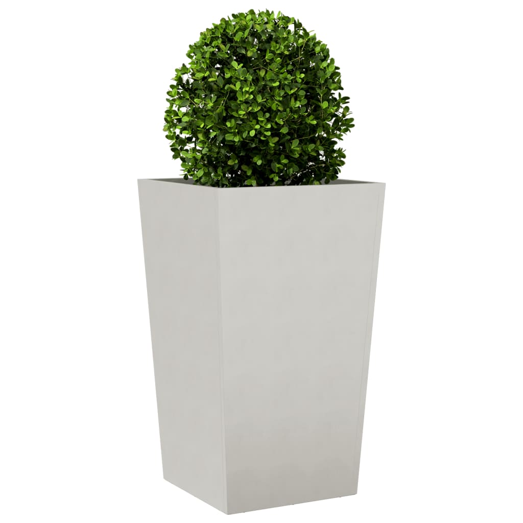 vidaXL Pflanzkübel 2 Stk. 45x45x75 cm Edelstahl
