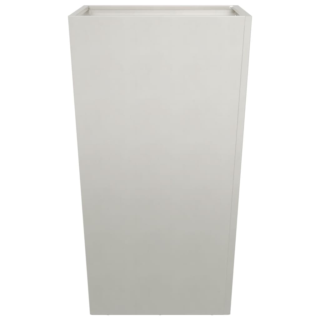 vidaXL Pflanzkübel 2 Stk. 45x45x75 cm Edelstahl
