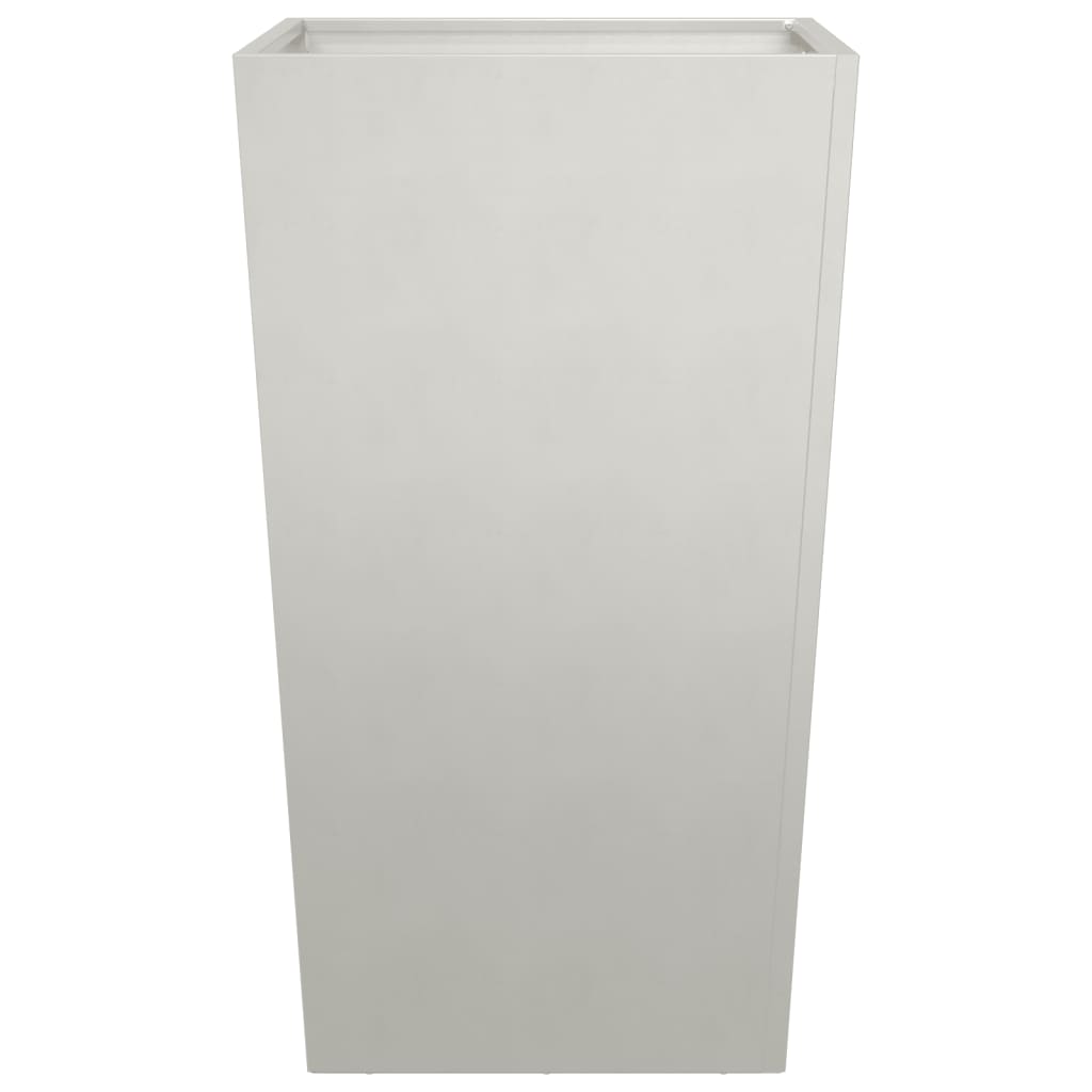vidaXL Pflanzkübel 2 Stk. 45x45x75 cm Edelstahl