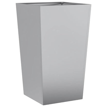 vidaXL Pflanzkübel 45x45x75 cm Verzinkter Stahl