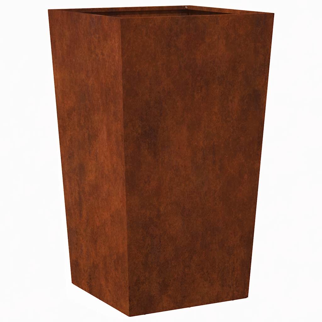 vidaXL Pflanzkübel 45x45x75 cm Wetterfester Stahl
