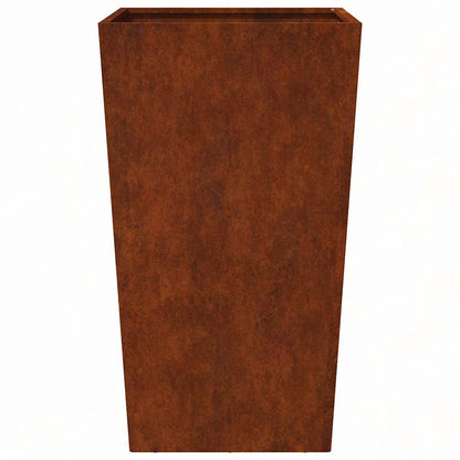 vidaXL Pflanzkübel 45x45x75 cm Wetterfester Stahl