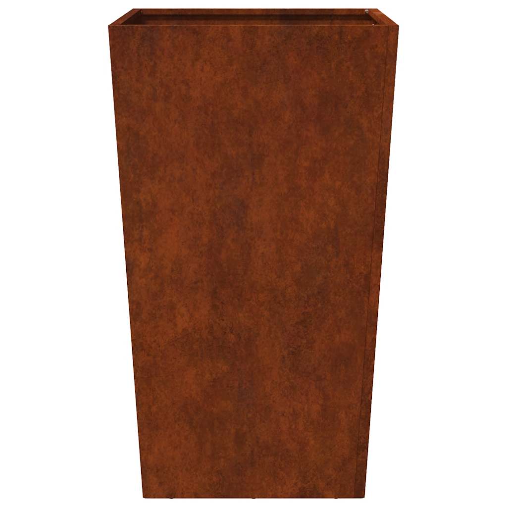 vidaXL Pflanzkübel 2 Stk. 45x45x75 cm Wetterfester Stahl