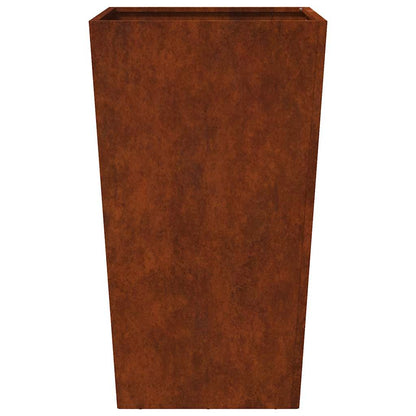 vidaXL Pflanzkübel 2 Stk. 45x45x75 cm Wetterfester Stahl