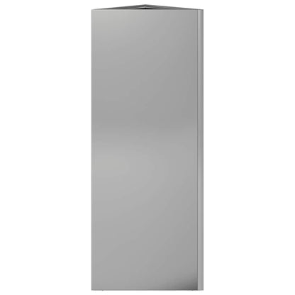 vidaXL Pflanzkübel 2 Stk. Dreieckig 30x26x75 cm Verzinkter Stahl