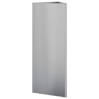 vidaXL Pflanzkübel 2 Stk. Dreieckig 30x26x75 cm Verzinkter Stahl