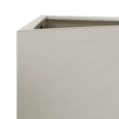 vidaXL Pflanzkübel 2 Stk. Dreieckig 30x26x75 cm Wetterfester Stahl